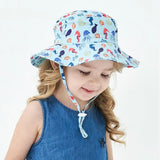Summer Baby Sun Hat Baby Sun Hat for Girls and Boys Outdoor Neck Ear Cover Anti UV Kids Beach Caps Bucket Cap 0-8 Years