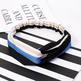 Fashion WomenFloral Headband Hair Accessories Leopard Cross Knotted Bow Chiffon Hair Band Girls Headdress Ladies Hoop Headwear