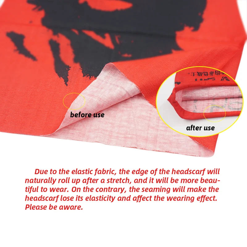 Outdoor Magic Bandana Solid Neon Color Cycling Hiking Scarves Headband Polyester Fashion Neck Cover Fishing Windproof Face Mask