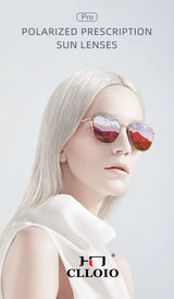 CLLOIO Polarized Lens 1.56 1.61 1.67 Myopia Hyperopia Sunglasses Lens Prescription CR39 Resin Aspheric Anti-Glare Glasses Lenses