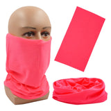 Outdoor Magic Bandana Solid Neon Color Cycling Hiking Scarves Headband Polyester Fashion Neck Cover Fishing Windproof Face Mask