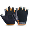 New Cycling Gloves Anti Slip and Shock-absorbing Outdoor Sports Gloves Summer Sun Protection Elastic Fingerless Gloves