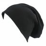 Women Men Sleeping Hat Baggy Beanie Satin Lined Night Unisex Sleep Cap Hair Care Bonnet Hair Loss Nightcap Pullover Hat Headwear