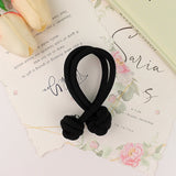 High Ponytail Rubber Bands Hair Band Elastic Head Rope For Women Korean Scrunchies Hair Tie Knotted Hair Ropes Hair Accessories