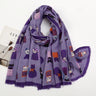Fashion Printed Leopard Scarf Female Spring Muslim Women Hijab Scarves Tassel Large Size Headband Handkerchief Women's Bandana