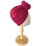 New African Women Large 3D Flower Turban Hat Headwrap Beanie Hat Mujer Bandanas Headcover Chemo Cap Muslim Hair Accessories