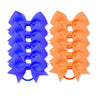 10Pcs/lot Grosgrain Ribbon Pigtail Hair Bows Elastic Hair Ties Hair Bands Holders Girls Baby Hair Accessories for Baby Infants
