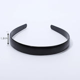 1 Piece Simple Women Headbands Fashion Head Band for Girls  Solid Black Color Casual Hair Accessories Plastic Headbans Wholesale