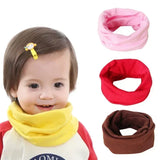 Cotton Scarf for Children Autumn Winter Duvet Fabric Baby Neck Collars Girl Bib Warm Boy Bib Children Scarves Magic Neckerchief