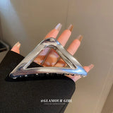 Fashion Geometric Metal Hair Claw Clips for Women Vintage Hair Clamps Crab Headband Hairpin Girls Hair Accessories Headwear