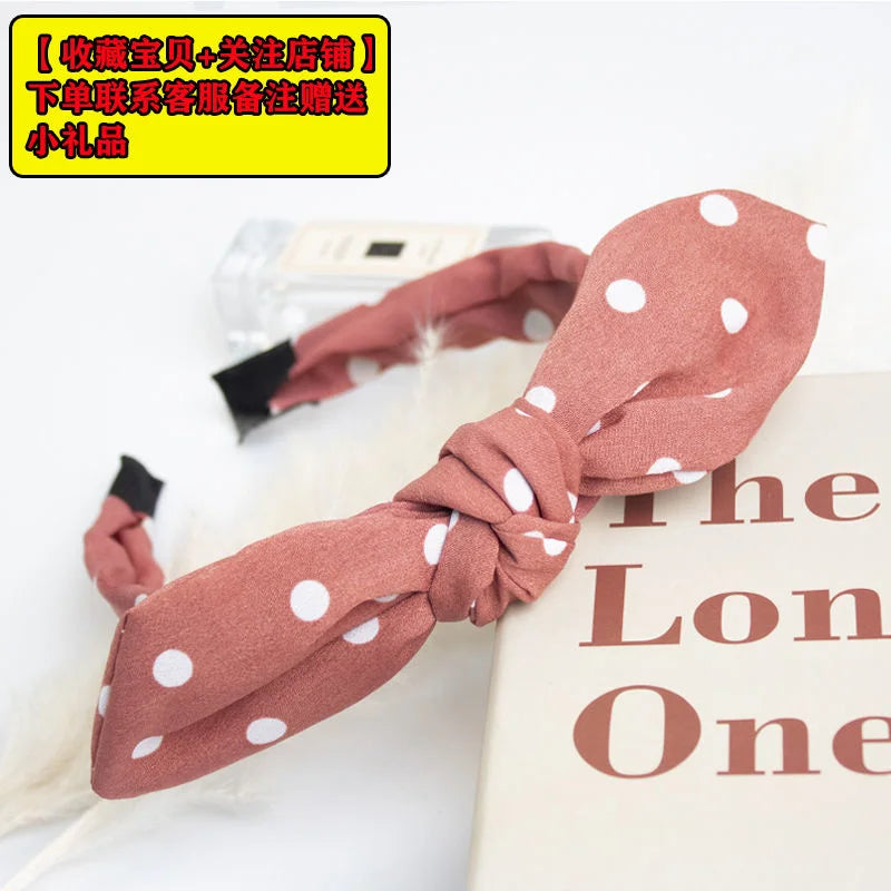 New Flower Headbands For Women Hair Hoop Knot Turban Headband Elastic Hairband Hair Accessories for Girls No Slip Stay