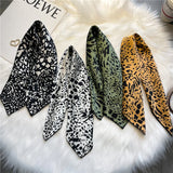 2022 Silk Square Scarf For Women Small Neck Scarves Print Foulard Hair Band Lady Bandana Scarfs Female Hand Kerchief