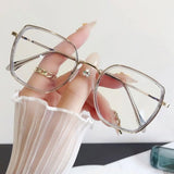 Blue Ray Blocking Anti-Blue Light Glasses Eye Protection PC Square Eyeglasses Ultralight Optical Spectacle Eyeglass Office