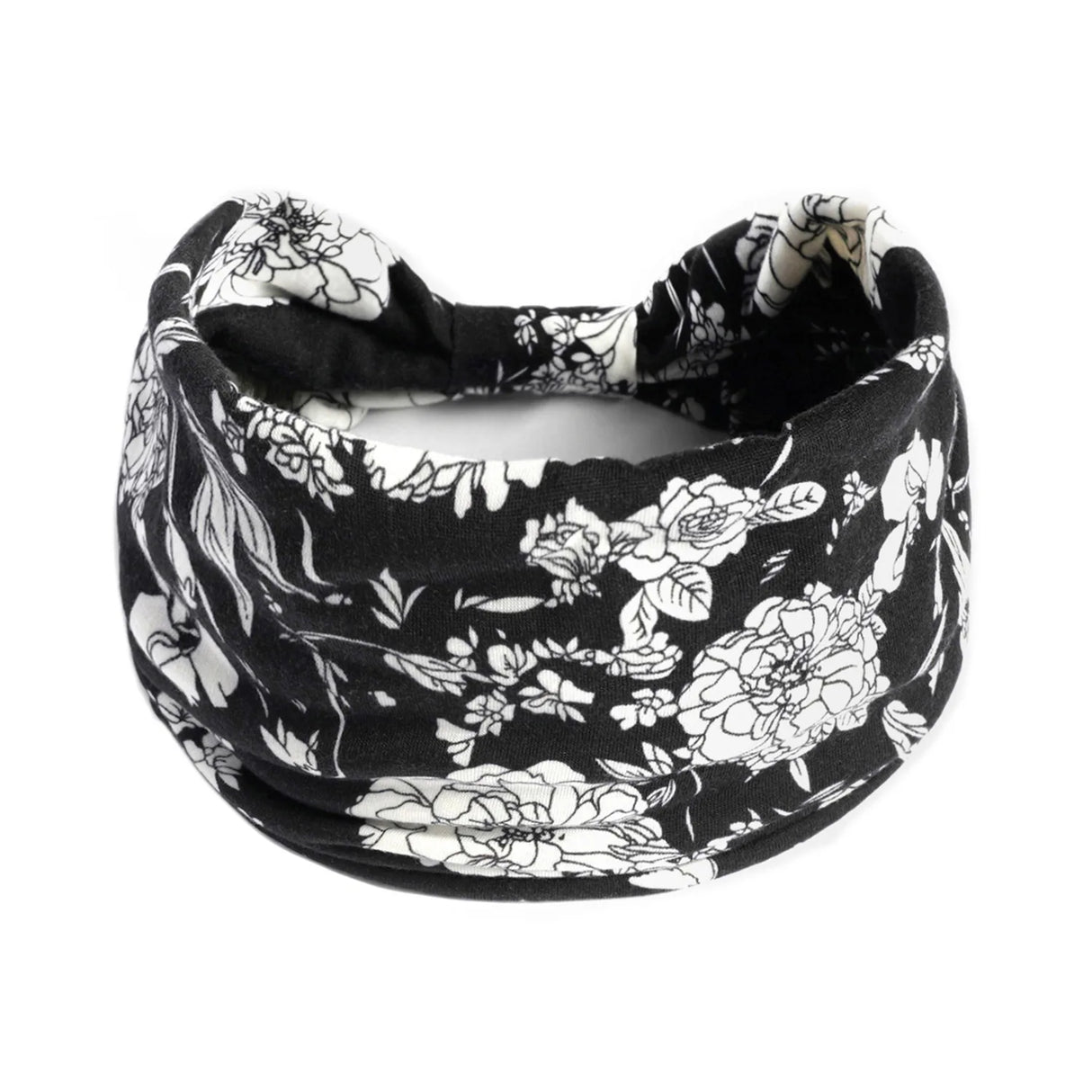 Boho Headbands For Women Fashion Stretch Wide Hair Bands Knoted Turban Yoga Sweatband Elastic Head Bands Stylish Wrap Headbands