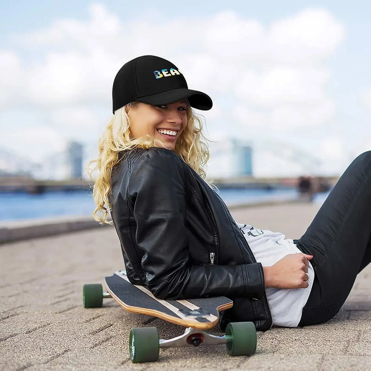 BEACH! Baseball Cap Golf Wear Sunscreen tea Hat Snap Back Hat Women Hats Men's