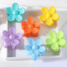Large Flower Claw Clips For Women Fashion Hair Claw Hair Clamps Girls Matte Hairpins Sweet Headwear Barrette Hair Accessories