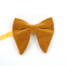 Fashion Velvet Big Bowties Flannelette Large Size Bow Ties For Men Formal Dress Handkerchief Wedding Party Tuxedo Groom Bow Knot