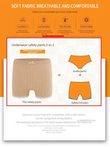 One Size Sexy Lace Seamless Shorts Sexy Short Pants Women Safety Pants for Dress Panties Skirt Shorts Women Breathable Shorts