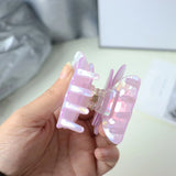 AWAYTR Double-layer Dazzle Butterfly Hair Claw Clips for Women Girls Hair Clip Barrette Hair Clamps Headwear Hair Accessories