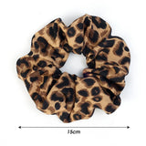 High Elastic Leopard Elastic Hair Bands Simple Vintage Hair Rope Ties Scrunchie Large Headwear Girls Women Hair Accessories
