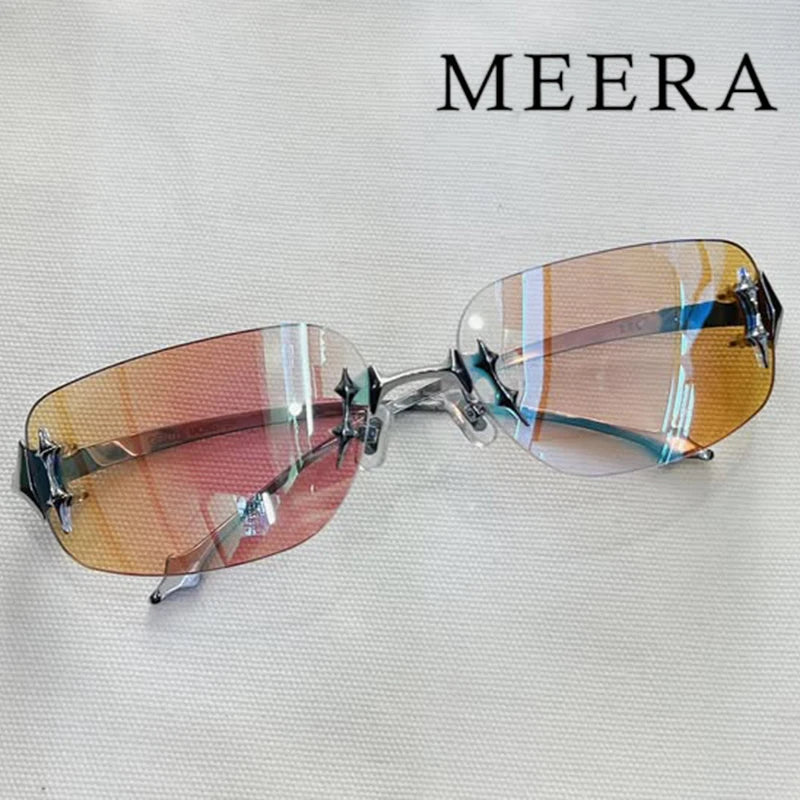 Luxury Brand Designer Fashion GM Titanium Half frame Sunglasses Men Driving Sun Glasses Goggles Shades UV400 Eyewear Glitt