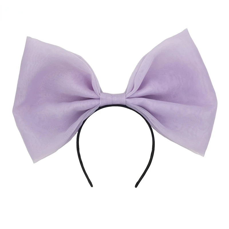 Bow Headband Bowknot Hair Bands Women Party Decoration Cosplay Costume Headwear Headpiece Birthday  Accessories Halloween