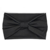 Headwrap Solid Color Knot Wide Headbands for Women Soft Cotton Sports Elastic Hair Bands Accessories Yoga Bandana Bandage