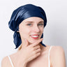 100% Natural Mulberry Silk Sleeping Cap Silk Shower Cap Nightcap Housework Cooking Hair Care Bonnet Protector Hair Accessories