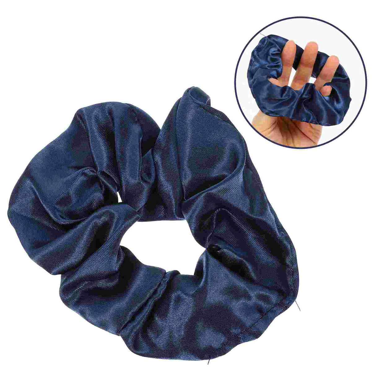 Navy Hair Accessories Set For Hair Bands Ponytail Holders Kids Headbands Hair Clips With Bows Braiders Hair Bow Clips Elastics