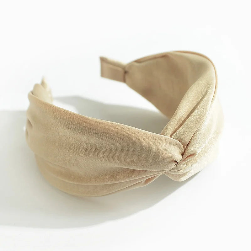 Women Hairbands Wide Female boho ties headband accessories Bow Hair Hoops Headwear Floral Hair Accessories Girl Head Band Lady