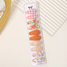 10Pcs/set 2.2'' Printed Embroidery Waterdrop Shape Hair Clips For Cute Girls BB Hairpin Barrettes Headwear Kids Hair Accessories