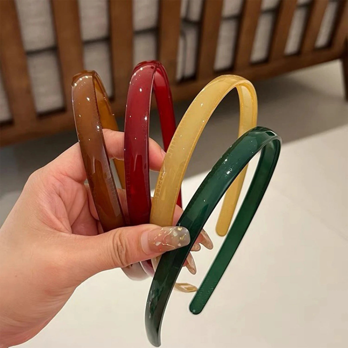 Jelly Color Headbands For Women Girls Headband With Tooth Anti-slip Hairband Hair Accessories For Hair Head Hoop