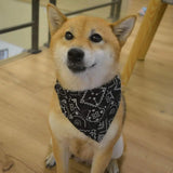 Dog Bandanas Large Pet Scarf Pet Cotton Plaid WashableBow ties Collar Cat Dog Scarf Large Dog Accessories Kerchief