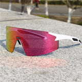 1 Lens NRC Cycling Sunglasses UV400 TR90 Sports Bicycle Glasses MTB Mountain Bike Fishing Hiking Riding Eyewear for Men Women