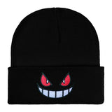 Embroidered Winter Hat for Men Women Unisex Cartoon Beanie Cap Autumn Outdoor Warm Female Hip Hop Sport Ski Knitted Hats gorros