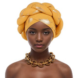 New gilded Fried Dough Twists braid headband hat turban hat muslim hat african hat