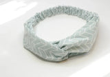 Clearance Fresh Colorful Turban Headbands Women Spring Summer Chiffon Headband Head Wrap Wide Lattice Hairband Hair Accessories