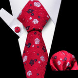 Men Neckties Tie Classic Handkerchiefs Plaid Necktie Cufflinks For Men Blouse Business Wedding Accessories Woman Collar Man Gift