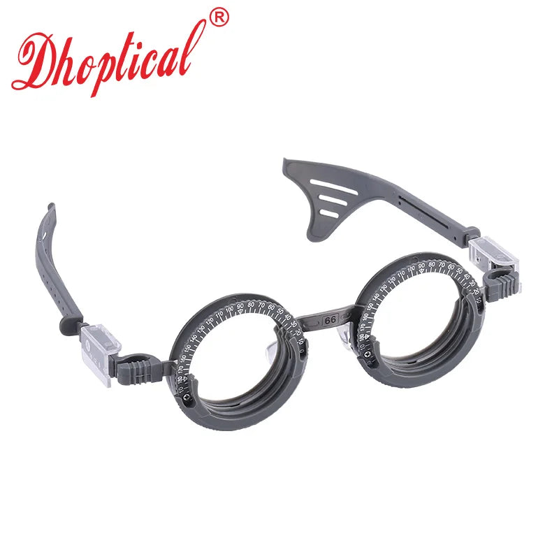 Pure Titanium Trial Frame Optometry Frame Multi Pupil Adjustable Lens Leg Eye Distance Measurement 3 Lenses By Dhoptical