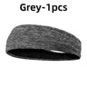 Sweatband for Men Women Elastic Sport Hairbands Head Band Yoga Headbands Headwear Headwrap Sports Hair Accessories Safety Band