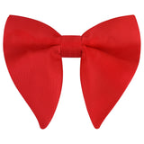 GUSLESON Fashion Pink Champagne Blue Solid Bow Tie For Men Classic Big Bowtie For Party Wedding Bowknot Adult Mens Tie
