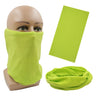 Outdoor Magic Bandana Solid Neon Color Cycling Hiking Scarves Headband Polyester Fashion Neck Cover Fishing Windproof Face Mask