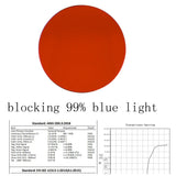 Blue and Green Wavelength Blocking Glasses Disruptive Light Blocking Glasses for Better Sleep Eliminate Eye Strain