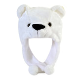 Winter Warmer Plush Soft Moving Ears Hat Animal Hat Headgear Ears Airbag Cap Ear Protection Earmuff Funny Toys Neck Warmer