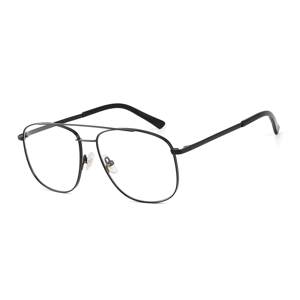 Pure Titanium Eyeglass frames Men Ultralight Square Men's Glasses Frames Business Decorative Eyewear Titanium Fake Eyepieces Men