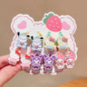 Hair Accessories For Children Girls Hair Tie Elastics Rope High Elasticity Scrunchies Summer Sweet Cute Ponytail Rubber Bands
