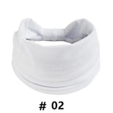 Headbands for Women Cotton Wide Headwrap Yoga Workout Hairbands Elastic Sport Head Bands Turban Bandana Bandage Hair Accessories