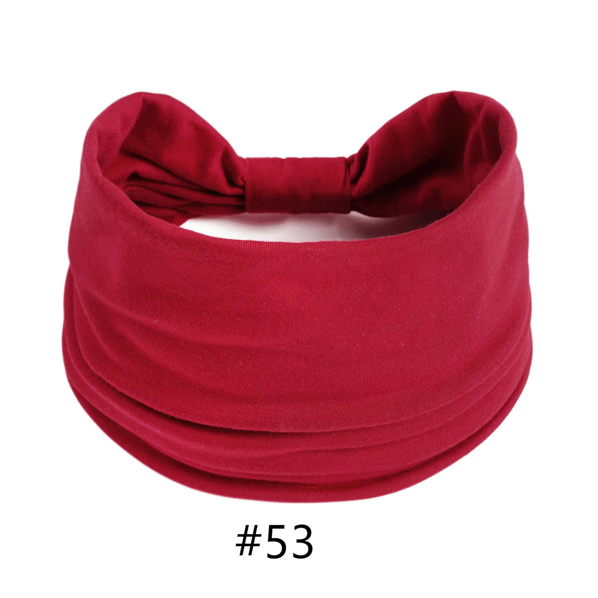 Headbands for Women Cotton Wide Headwrap Yoga Workout Hairbands Elastic Sport Head Bands Turban Bandana Bandage Hair Accessories