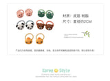 Hair Accessories Girls Bands Bandeau Cheveux Scrunchies Elastic Fille Korean Haarband Rubber Brown Children Gomas Gift Kids