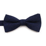 High Quality Mens Solid Color Bowtie Set For Men Children Wedding Party Dinner Accessory Pink Orange Father-son Bow Tie Gift